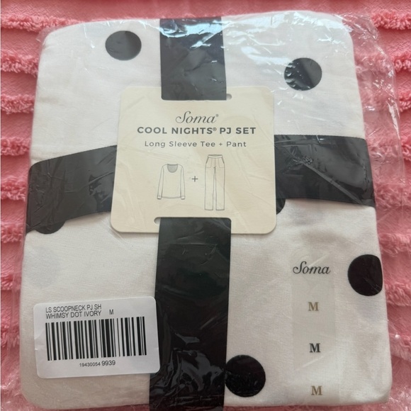 Soma Other - NWT Soma Cool Nights Polka Dot Pajama Set